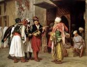 unknow artist, Arab or Arabic people and life. Orientalism oil paintings  304